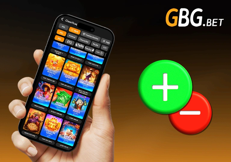 gbgbet cassino pros e contras