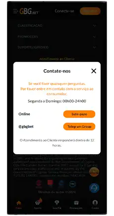 gbgbet atendimento ao cliente